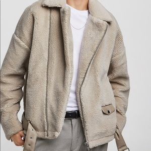 Zara shearling Moro coat